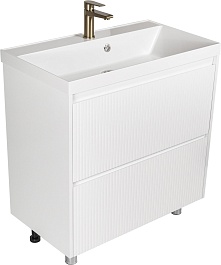 Stella Polare Раковина Азур 90 белая – фотография-5